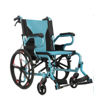 كرسي متحرك الومنيوم طيارة عجل كبير (Alex Care)