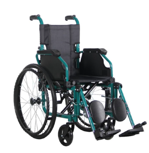 كرسي متحرك أطفال ألومنيوم 35 سم دواسة رافعة (Alex Care)