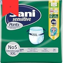 حفاضات شورت Sani مقاس  14 قطعة 2XL