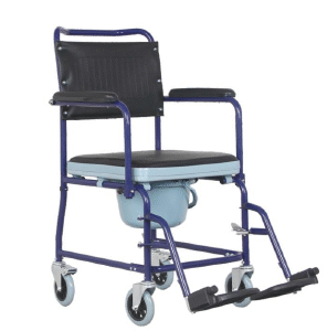 كرسي حمام عجل صغير مدهون